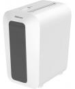 Fellowes LX65 Destructora de Papel Manual Corte en Particulas P-4 - Destruye hasta 10 Hojas - Papelera de 22L - Color Blanco