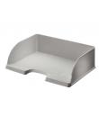 Leitz Plus Jumbo Bandeja Portadocumentos de Gran Capacidad - Acceso Apaisado - Hasta 10uds Apilables - Color Gris