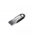 Sandisk Ultra Flair Memoria USB 3.0 512GB - Hasta 150MB/s de Transferencia - Diseño Metalico - Color Acero/Negro