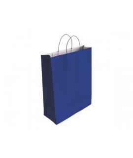 Bismark Bolsa de Papel Celulosa - Medidas 40x14x32cm - Color Azul