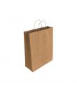 Bismark Bolsa de Papel Kraft - Medidas 40x14x32cm - Color Marron