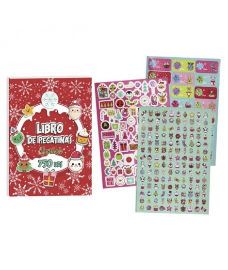 Bismark Libro con 750 Pegatinas Navideñas