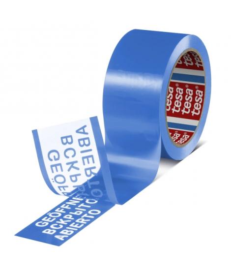 Tesa 64007 Cinta para Precintado a Prueba de Manipulaciones 50mm x 50 Metros - Para Aplicacion Manual y Automatica - Adhesivo Ac