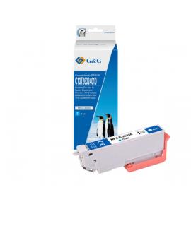 G&G Epson T2632/T2612 (26XL) Cyan Cartucho de Tinta Generico - Reemplaza C13T26324012/C13T26124012