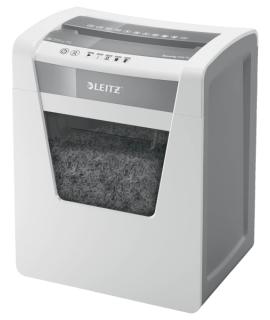 Leitz IQ Office P4 Destructora de Papel Corte Confeti P-4 - Destruye hasta 15 Hojas - Capacidad de la Papelera 23L - 2 Horas de 