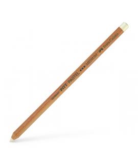 Faber-Castell Lapiz Pitt Pastel 101 - Pigmentos de Alta Calidad - Mina de 4,3mm de Grosor - Color Blanco Medio