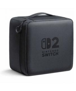 Nintendo Maletin de Viaje para Consola Nintendo Switch 2 - Proteccion Efectiva contra Golpes - Capacidad para 6 Tarjetas - Compa