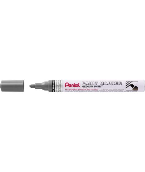 Pentel Paint Marker Marcador de Pintura - Punta Media 4.5mm - Permanente en todas las Superficies - Resistente a Luz y Agua - Cu