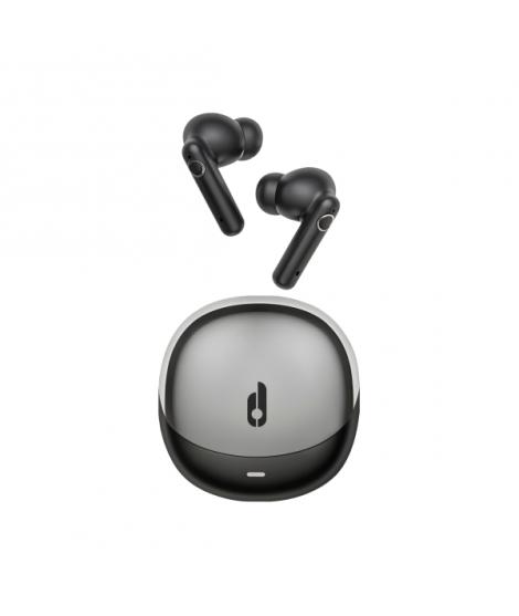 Blackbyte Espejo Eclipse Auriculares Bluetooth - Cancelacion de Ruido ENC/ANC - Alcance 10m - Control Tactil - Color Negro