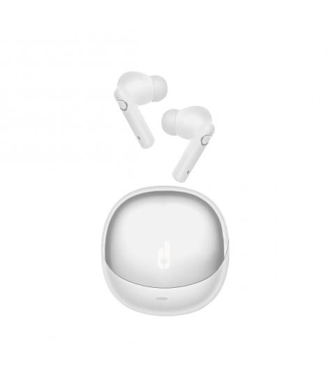 Blackbyte Espejo Eclipse Auriculares Bluetooth - Cancelacion de Ruido ENC/ANC - Alcance 10m - Control Tactil - Color Blanco