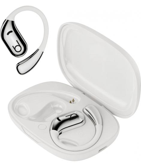 Blackbyte Sport Boost Pro Auriculares Bluetooth Deportivos - Altavoz de 15mm - Control Tactil - Color Blanco