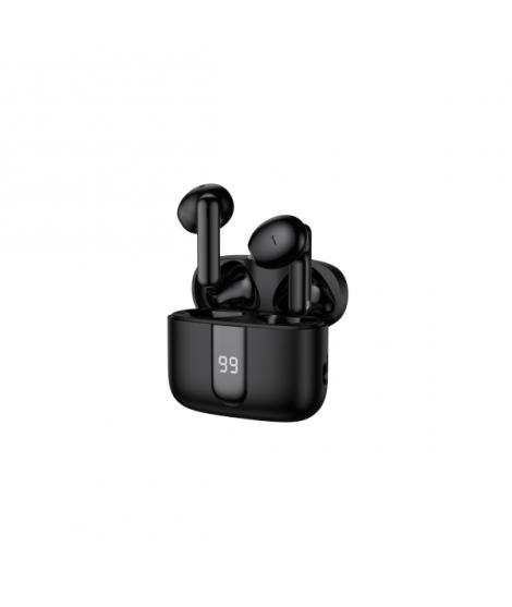 Blackbyte Zenith Pro Auriculares Bluetooth - Cancelacion de Ruido ENC/ANC - Alcance 15m - Control Tactil - Color Negro
