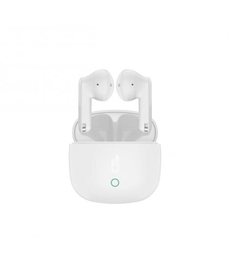 Blackbyte Pulse Auriculares Inalambricos - Alcance 10m - Control Tactil - Color Blanco