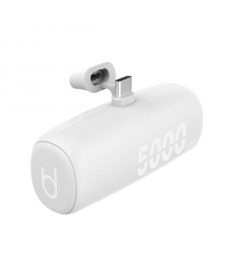 Blackbyte Bateria Lipo Externa/Powerbank de 5000mAh - 10W - Entrada y Salida USB-C - Soporte Integrado - Tacto Engomado - Color 