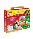 Jovi Play & Fun Kit Pinta con Arena Christmas Ornaments con 8 Botes de Arena + 1 Punzon + 3 Laminas con Diseños Navideños - Colo