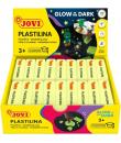 Jovi Bandeja con 18 Pastillas de Plastilina 50gr Fluorescente - Muy Moldeable - No se Seca