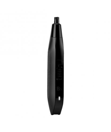 Blacknuance The Detailer Cortapelos para Nariz y Oidos - Bateria de 350mAh - IPX5 - Incluye Cepillo - Puerto USB-C - Color Negro