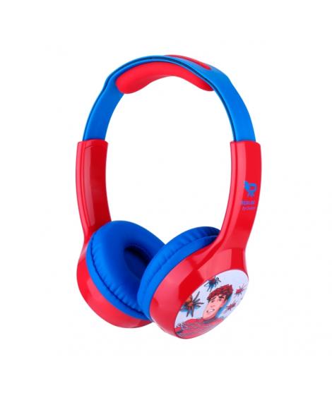 Redlox Hero Chuster Auriculares Bluetooth 5.4 - Altavoz 40mm - Bateria 200mAh - Autonomia hasta 16h - Alcance 10m - 32Ohm - Sens