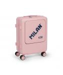 Milan Coleccion 430 Maleta de Cabina Rigida - 4 Ruedas Dobles 360º - Cierre con Combinacion de 3 Digitos - Apertura Independient