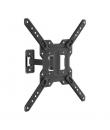 Aisens WT65TSE-415 ECO Soporte para Monitor/TV - Giratorio e Inclinable - 2 Pivotes - De 23" a 65" - Peso Máximo 30Kg - Color Ne