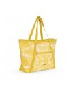 Milan Coleccion Lava Bolso Shopper 18.5L - Gran Capacidad - Cierre de Cremallera - Tamaño 52x36x3cm - Color Amarillo