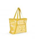 Milan Coleccion Lava Bolso Shopper 18.5L - Gran Capacidad - Cierre de Cremallera - Tamaño 52x36x3cm - Color Amarillo