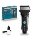 Cecotec PrecisionCare X-Trimm Afeitadora Inalambrica - 3 Cuchillas de Acero Inoxidable - Autonomia 60min - IPX6 - Pantalla de Co