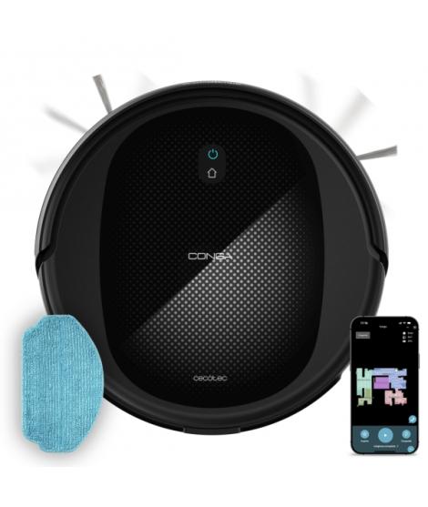 Cecotec Conga M20 Robot Aspirador 4 en 1 - 7000Pa - Navegacion Giroscopica Eficaz - Autonomia hasta 160min - Cepillo Multifuncio