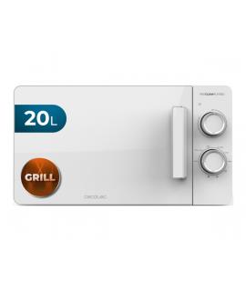 Cecotec Proclean 3120 Flatbed Microondas sin Plato - 700W - Capacidad de 20L - Grill de 800W - Tecnologia 3Dwave Envolvente - Re