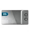 Cecotec Proclean 3060 Flatbed Mirror Microondas sin Plato - 700W - Capacidad de 20L - Revestimiento Ceramico - Temporizador - Es