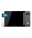 Cecotec Proclean 5010 Flatbed Inox Microondas sin Plato - Potencia de 700W - Capacidad de 20L - 8 Programas Preconfigurados - Re