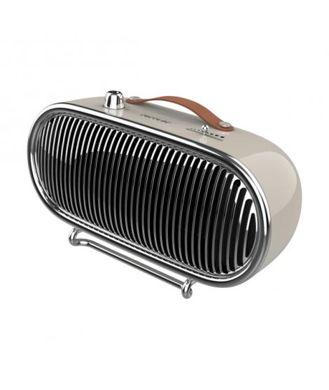 Cecotec ReadyWarm 1500 Ceramic Retro Calefactor Ceramico de Sobremesa - 1500W - Control Remoto Incluido - Pantalla LED - Tempori