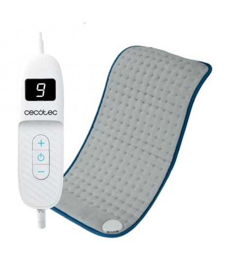 Cecotec HeatConfort 6000 ThermalPad Manta Electrica - Potencia de 100W - 9 Niveles de Temperatura - Controlador LCD - Temporizad