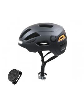 Cecotec BrainGuard Flash Casco Urbano para Bicicleta y Patinete - Talla S-M - Intermitentes - Luz Trasera - Luz Frontal - Ajusta