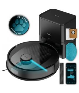 Cecotec Conga 7690 Immortal Max Home Robot Aspirador 4 en 1 con Base de Autovaciado - 5000Pa - Navegacion Laser - Bolsa 2.5L - A