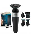Cecotec PrecisionCare Afeitadora Recortadora 5 en 1 - Pantalla LCD - Autonomia hasta 80min - Cuchillas Flotantes Adaptables - Af