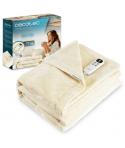 Cecotec HeatConfort Calma Manta Electrica - 130W - Apagado Automatico - 10 Niveles de Calor - Controlador LCD Extraible - Tecnol