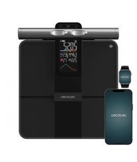 Cecotec Surface Precision HealthySmart Pro Bascula Corporal hasta 180kg - Analisis Corporal Completo - 25 Parametros - 8 Sensore