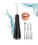 Cecotec ToothCare Jet Liberty Irrigador Dental Portatil - 8 Boquillas Intercambiables - 4 Modos - Deposito de 250ml - Resistente