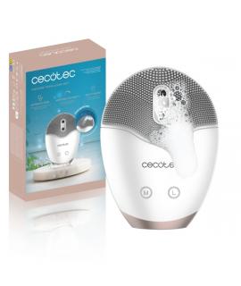 Cecotec FaceCare TotalClean Soft Limpiador Facial Ultrasonico - Generador de Jabon Automatico - Vibracion y Masaje - Velocidad A