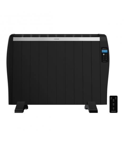 Cecotec ReadyWarm 2100 Thermal Emisor Termico con 10 Elementos - 1500W - Cobertura hasta 20 M² - Pantalla LCD - Mando a Distanci