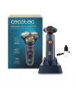 Cecotec PrecisionCare Pro Afeitadora Rotativa - Pantalla LCD - Cuchillas de Titanio Dobles - Autonomia 80min - Resistencia IPX6 