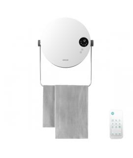 Cecotec ReadyWarm 2000 Round Calefactor Ceramico de Pared - Potencia de 2000W - Control Remoto Incluido - Ajuste de Temperatura 