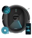 Cecotec Conga 9590 Spin Revolution Ultra Power Robot Aspirador 4 en 1 - 10kPa - Navegacion Laser - Mopas Giratorias - Autonomia 