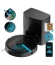 Cecotec Conga 9990 AI Spin Revolution Ultra Power Home Robot Aspirador 4 en 1 con Base de Autovaciado - 10kPa - Chip con IA - Mo