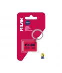 Milan Nata 624 Llavero con Forma de Goma Nata 624 - Util como Llavero o para Decorar tu Mochila