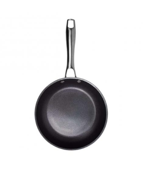 Cecotec Polka Fantasy Silver Sarten de Aluminio Forjado de 24cm - Antiadherente - Libre de PFOA - Mango en Acero Inoxidable - Ap