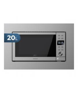Cecotec GrandHeat 2000 Built-in Microondas Encastrable - 700W - Capacidad 20L - Grill 900W - 9 Funciones Preconfiguradas - Reves