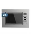 Cecotec GrandHeat 2090 Built-in Microondas Encastrable - 800W - Capacidad 20L - Grill 1000W - 8 Funciones Preconfiguradas - Temp