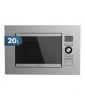 Cecotec GrandHeat 2090 Built-in Microondas Encastrable - 800W - Capacidad 20L - Grill 1000W - 8 Funciones Preconfiguradas - Temp